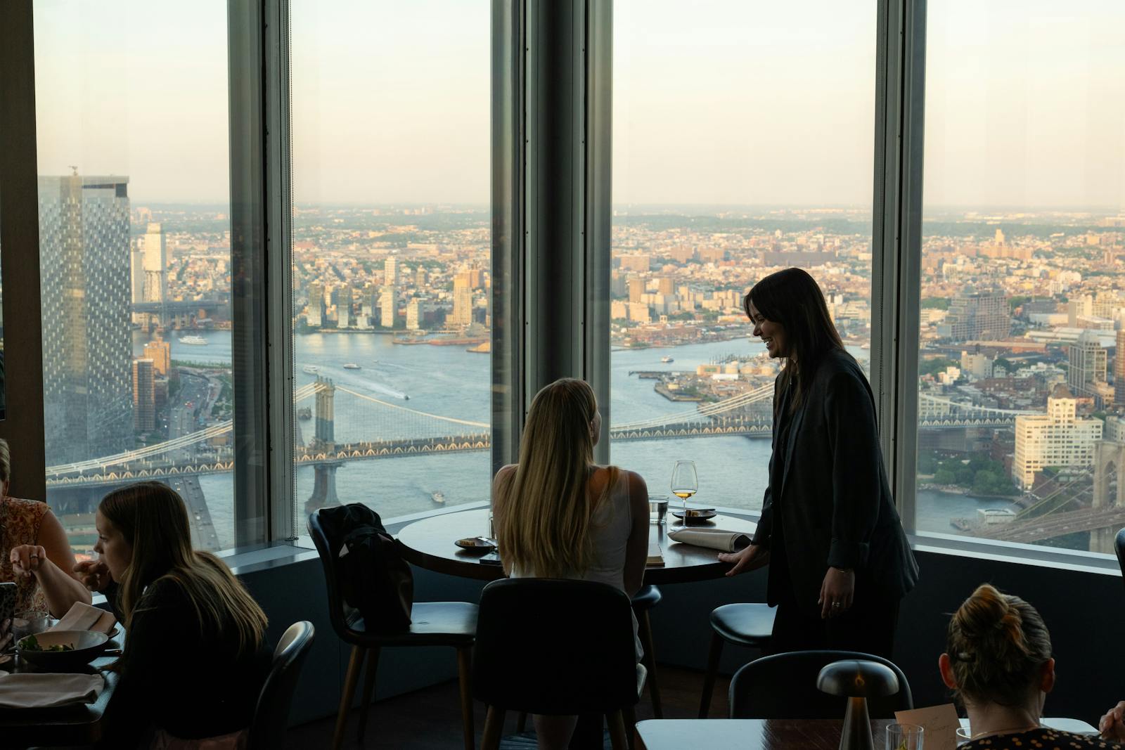 Manhatta skyline view